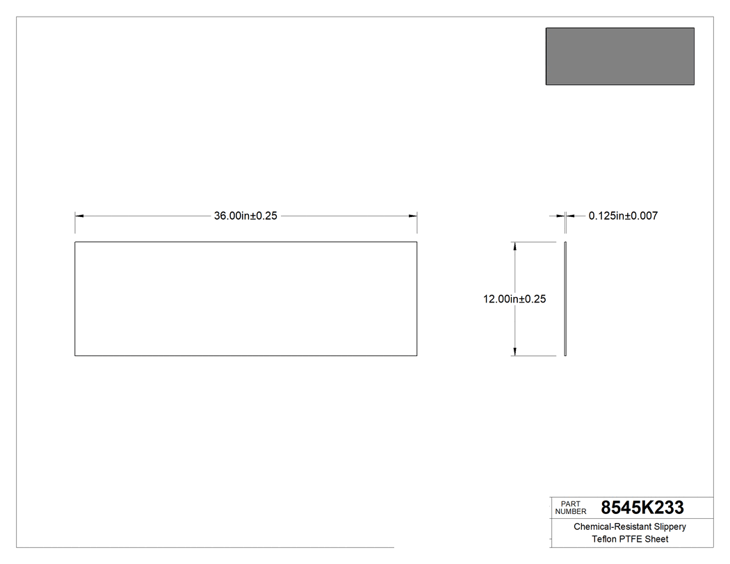 Technical drawing - 8545K233